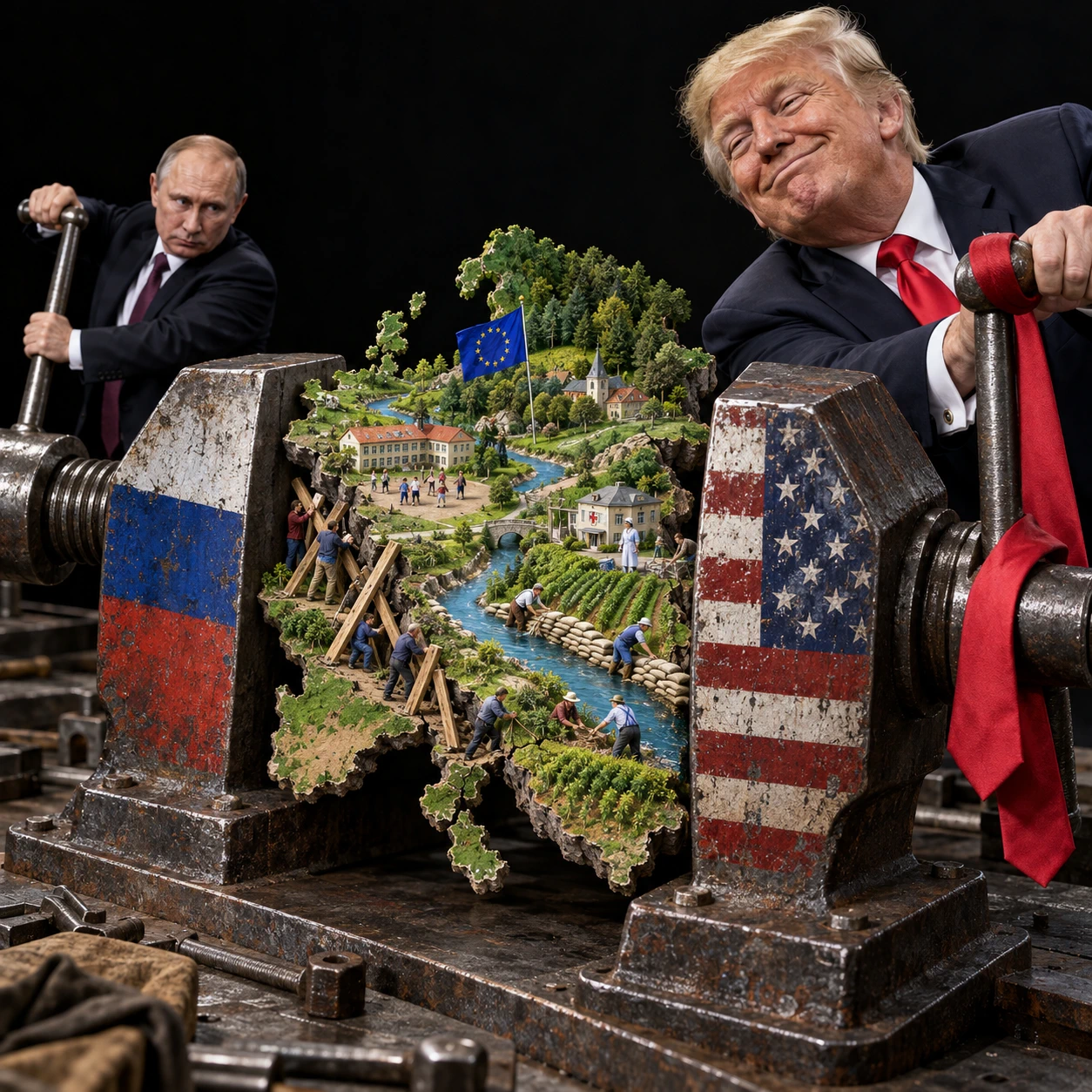 Europe prise en étau entre Trump et Poutine - République du Bien commun et du Vivant : 6 mois pour agir !