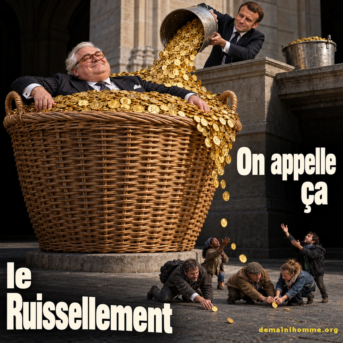 La théorie du ruissellement - République du Bien commun et du Vivant : 6 mois pour agir !