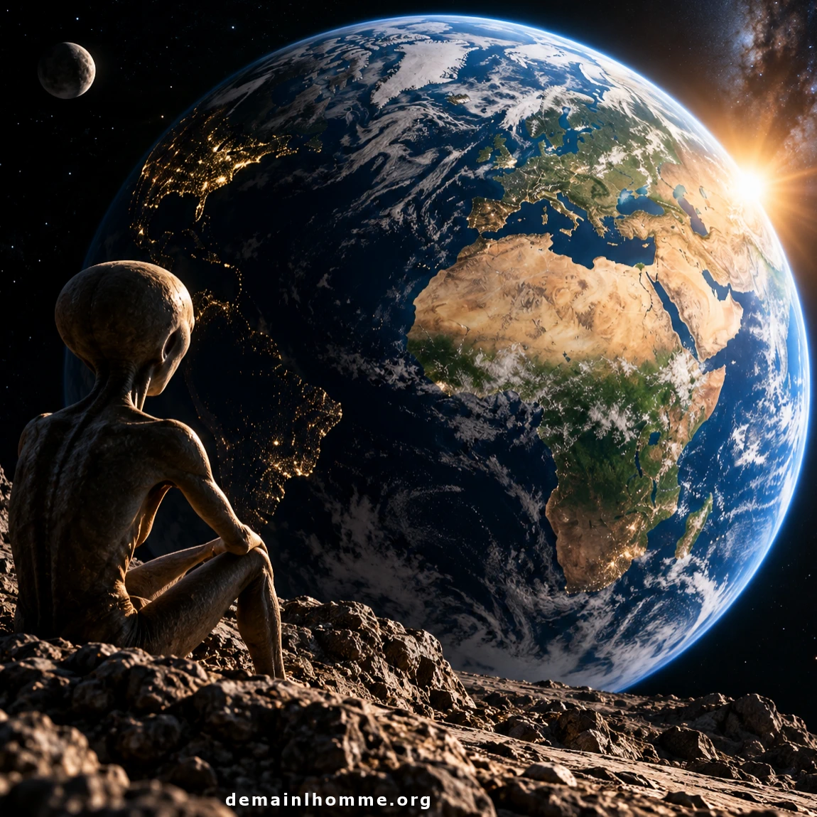 Observation extraterrestre de la Terre - Regard Extraterrestre