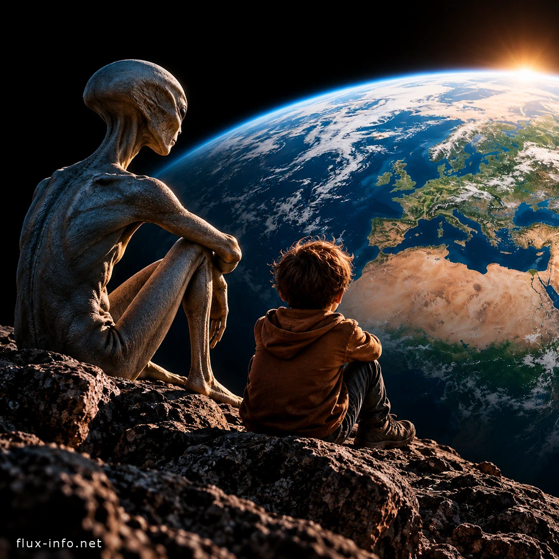 Extraterreste. Que ferait-il à la place d'Homo sapiens sapiens ? - Regard Extraterrestre