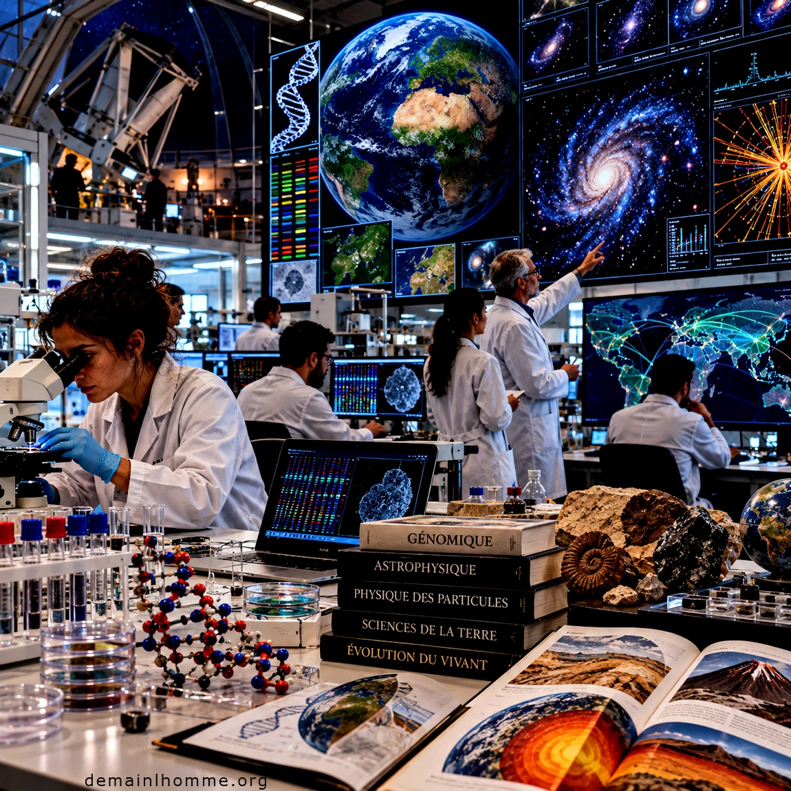 Homo sapiens espèce savante de laboratoire - Regard Extraterrestre
