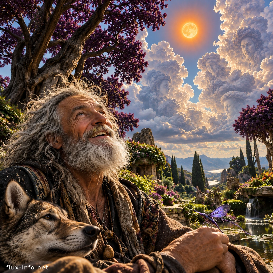Jardin extraterrestre du vieux sage (naine orange) - Le Seuil - The Seed - Testament du Vivant