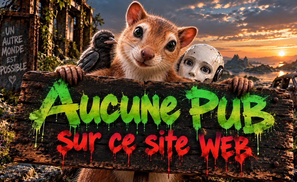 Pas de publicité sur ce site WEB - Un autre monde est possible - The Seed - Le Testament du Vivant