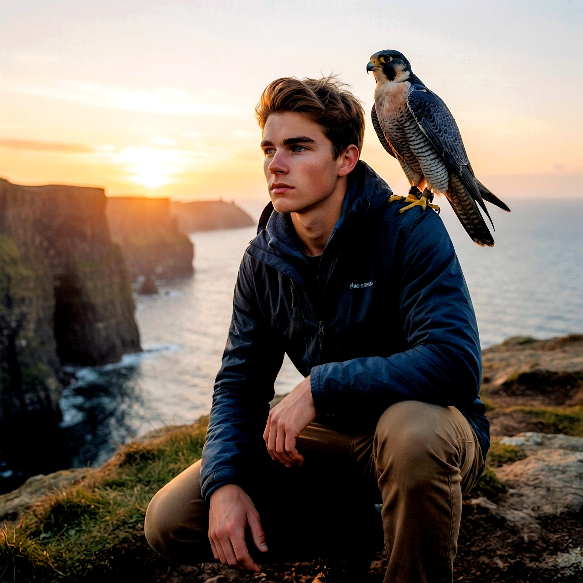 Adolescent et oiseau de mer - Lucidité et mémoire du Vivant