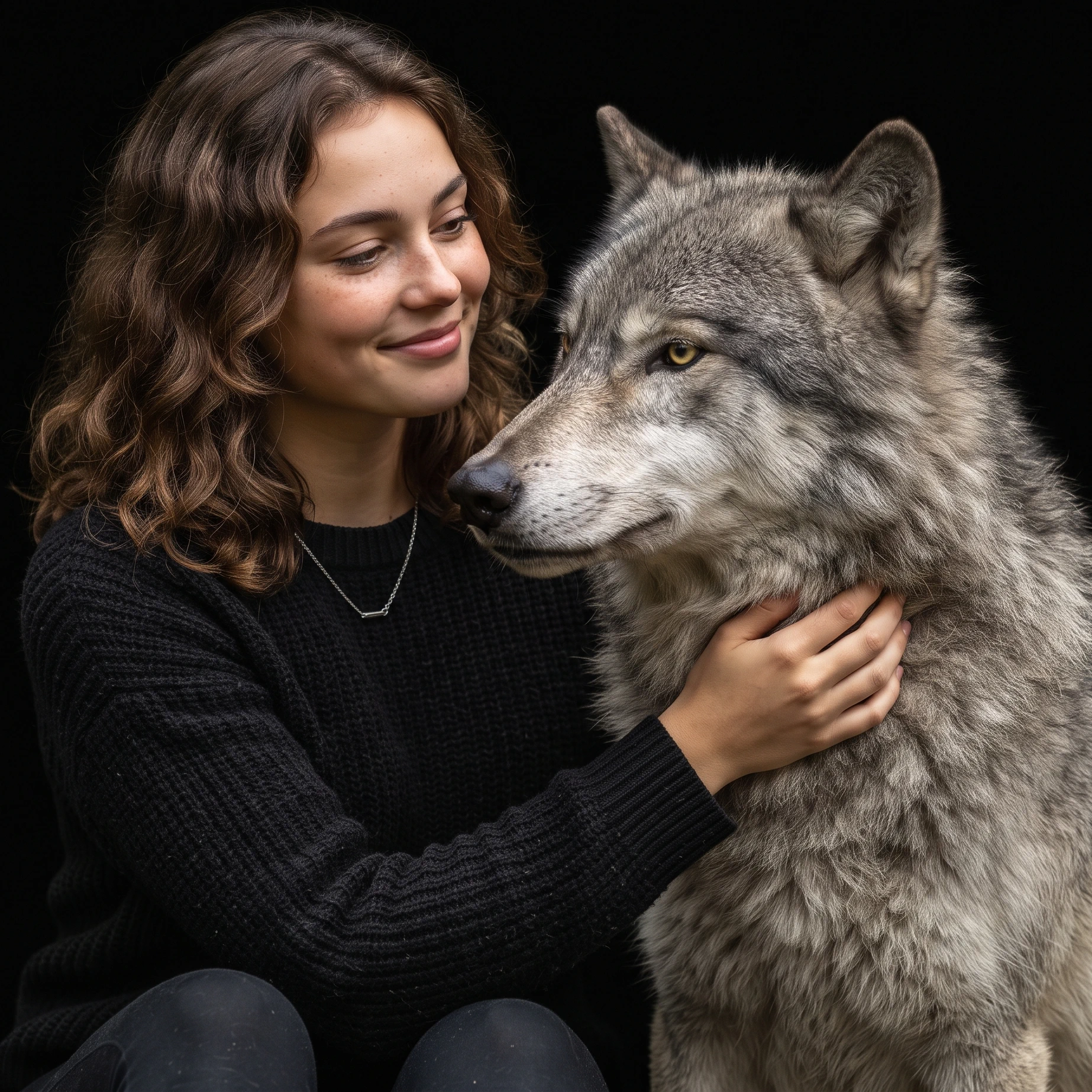 Relation fille-Loup - Lucidité et mémoire du Vivant