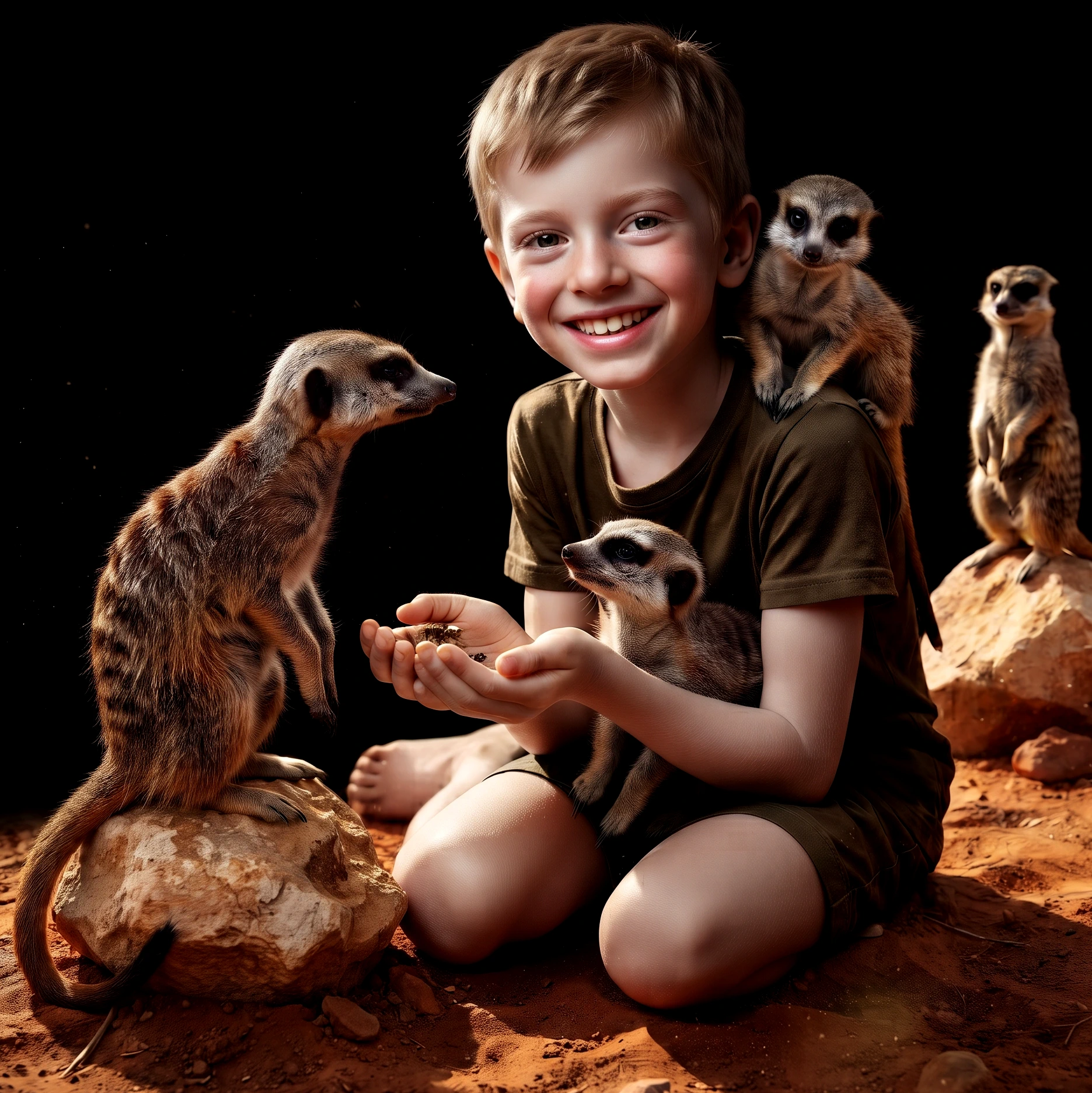 Enfant et Lemmings - Suricates - Lucidité et mémoire du Vivant