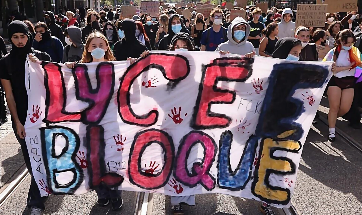 Manifestations des lycéens en France en octobre 2026 - Violence et Haine dans le Monde : la Machine à Colère